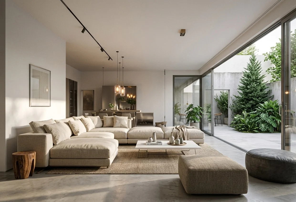 Reforma parcial de cocina y living en Puerto Madero, CABA — Okinarq